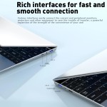 Leno 14.1 "portátil ultra fino 16gb ram 2tb ssd windows 11 intel n3700 notebook gamer 1920*1080 display escritório estudo computador pc