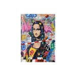 Mona lisa graffiti arte da parede cartaz a criação de adam street impressões de arte em tela picasso arte abstrata imagem pintura em tela