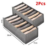    Armários organizador de roupas dobrável caixa de armazenamento jeans armário gaveta organizador com alças organização de armazenamento de guarda-roupa