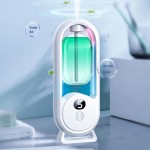 Difusor automático de fragrância, difusor de óleo essencial alimentado por USB com pulverização e luz, fragrância doméstica para sala de estar, quarto