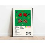 Nordic pop rapper quevedo cartaz estética mora feid eladio carrion rauw alejandroo álbum de música impressão em tela arte da parede decoração do quarto