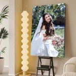 1 peça de tela de tamanho grande com foto personalizada, presente personalizado para decoração de quarto, itens de decoração de casa personalizados, decoração de parede, presente perso