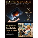 Tablet Android Cubot TAB KingKong Mini, bateria mega de 10200mAh 16GB(6 + 10),128GB, luz de acampamento, tela de 8,68 polegadas, câmera de 48MP, GPS