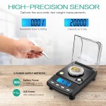 0.001g de precisão digital de jóias escala 20g alimentado por usb balança eletrônica lcd mini balanças de laboratório 0.001g balanças eletrônicas