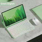 Capa de teclado para samsung galaxy tab s10fe s9fe s6 lite 10.4 "a9 + s7 s8 s9 10 fe plus 11 "12.4" teclado mágico tablet capa