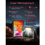Tablet Android 15 Cubot TAB KingKong S, bateria de 15300 mAh, 16 GB (6+10), 256 GB, tela de 10,1 polegadas com 90 Hz, luz de acampamento, câmera de 48 MP