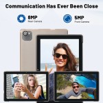 Urao c10 tablet 10.1 Polegada android 14 phablet 8gb (3 + 5) ram 64gb rom (1tb tf) widevine l1 hd octa-core 2.0 ghz wifi6 bluetooth 5.0