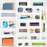 Conjunto de caixa de armazenamento de gaveta visual de 25 peças compartimento transparente multifuncional desktop embutido caixa de armazenamento de artigos diversos de papelaria