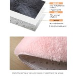 Tapete redondo de pelúcia para decoração de sala de estar, quarto infantil, tapete branco fofo, cobertor antiderrapante, design de cabeceira, tapete de brincar para quarto