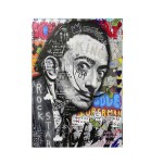 A criação de adão graffiti arte pintura em tela van gogh rua arte da parede cartaz anjos moda lona graffiti arte pintura