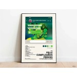 Nordic pop rapper quevedo cartaz estética mora feid eladio carrion rauw alejandroo álbum de música impressão em tela arte da parede decoração do quarto