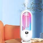 Difusor automático de fragrância, difusor de óleo essencial alimentado por USB com pulverização e luz, fragrância doméstica para sala de estar, quarto