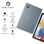 Tablet PRITOM TAB11 Android 14, 10 polegadas, Octa-Core, 5G WiFi6, 128GB, 8000mAh, display HD IPS, câmera dupla, Bluetooth, FM, TIPO C
