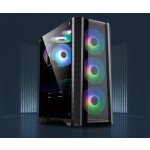 Aotesier-PC completo do jogo do conjunto completo, PC do núcleo, i7, i9, i5, E5 -2650 processador central, GTX 950, 16G RAM, jogadores de computador, Desktop