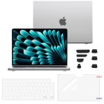 Capa para laptop compatível com MacBook Air 13,6 polegadas M4 M3 M2 2025 2024-2022 versão modelo A3240 A3113 A2681