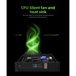 TexHoo Intel Corei7 i5 Gamer MINI PC Windows10 HDMI VGA Computador de mesa