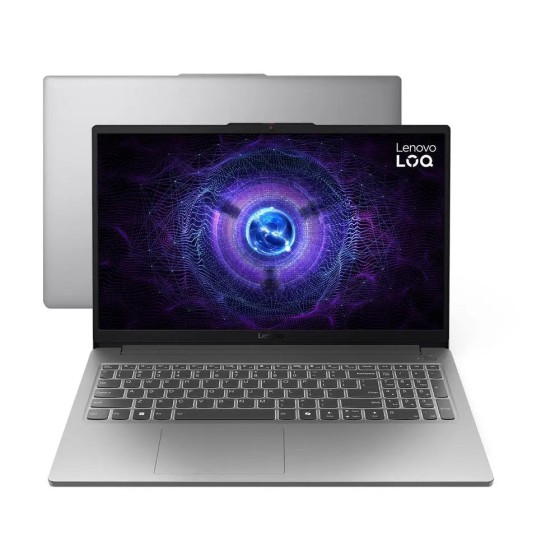 Notebook Gamer Lenovo LOQ Intel Core i5  16GB RAM 512GB SSD 15,6" Full HD Windows 11 NVIDIA GeForce RTX 3050 83ME0007BR