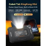 Tablet Android Cubot TAB KingKong Mini, bateria mega de 10200mAh 16GB(6 + 10),128GB, luz de acampamento, tela de 8,68 polegadas, câmera de 48MP, GPS