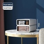 Gavetas de armazenamento organizador de mesa caixa de papelaria gaveta de armazenamento de produtos de higiene pessoal organizador caixa desordem prateleiras de mesa armazenamento em casa