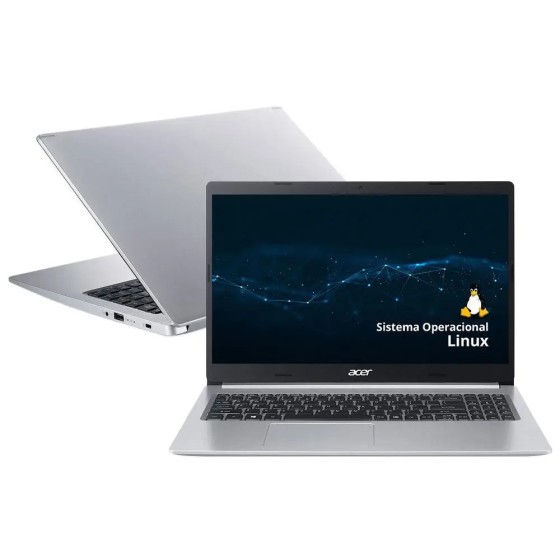 Notebook Acer Aspire 5 A515-45-R478 AMD Ryzen 5 16GB 15,6” Full HD Linux NX.AYDAL.00R