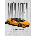 Carros famosos modernos w16 750s pintura em tela arte da parede moda luxo esportes carro cartaz impressões para sala de estar decoração casa presente