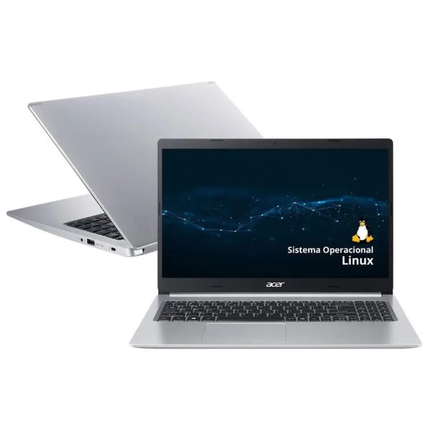 Notebook Acer Aspire 5 A515-45-R478 AMD Ryzen 5 16GB 15,6” Full HD Linux NX.AYDAL.00R