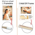 1 peça de tela de tamanho grande com foto personalizada, presente personalizado para decoração de quarto, itens de decoração de casa personalizados, decoração de parede, presente perso