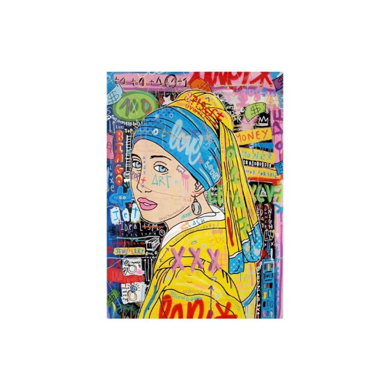 Mona lisa graffiti arte da parede cartaz a criação de adam street impressões de arte em tela picasso arte abstrata imagem pintura em tela