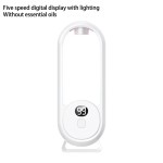 Difusor automático de fragrância, difusor de óleo essencial alimentado por USB com pulverização e luz, fragrância doméstica para sala de estar, quarto