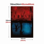 1pc arte da parede pinturas em tela de cabeça para baixo monstros pintura a óleo sobre tela arte da parede pintura decoração da parede casa sem moldura