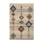 Vikama lavável dobrável imitação de caxemira tapete porta entrada persa estilo retro sala estar quarto cama tapete macio