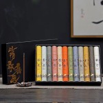 12 tipos de bastões de incenso perfumados, adequados para casa, fragrância duradoura para ioga;