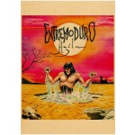 Extremoduro álbum de banda vintage, pôster, café, bar, decoração de quarto, sala de estar, retrô, papel kraft, adesivo de parede, pintura artística
