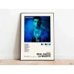 Nordic pop rapper quevedo cartaz estética mora feid eladio carrion rauw alejandroo álbum de música impressão em tela arte da parede decoração do quarto