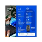 Notebook Multi Ultra UB251 4GB RAM 128GB eMMC 14" HD Windows 11 UB251 + Mouse Sem Fio