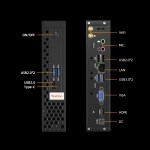 TexHoo Intel Corei7 i5 Gamer MINI PC Windows10 HDMI VGA Computador de mesa