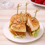 Palhetas de dente para coquetel, espetos de nó de bambu natural, mini palitos de comida, palitos de dente extravagantes para bebidas, frutas, cascata, enfeite