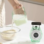 Balança de primavera para cozinha de restaurante, balança de alimentos e legumes, mostrador de pesagem, 1kg, mecânica, para casa, cozinha, balança de peso